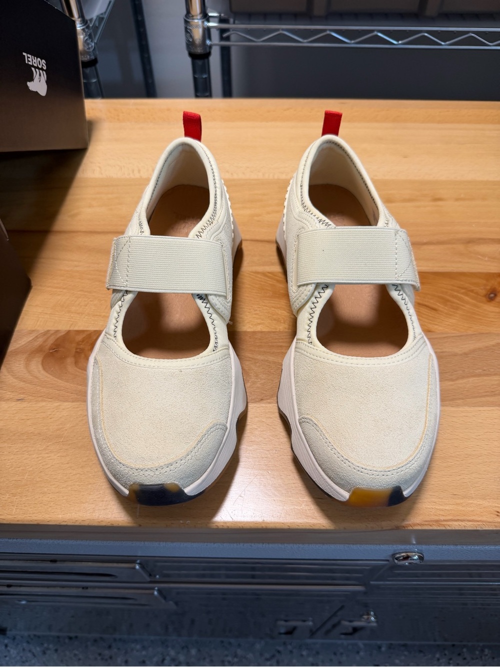 Sorel Kinetic Impact Cream Sneaker. Brand new.